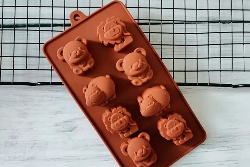 Molde animales tipo chocolate
