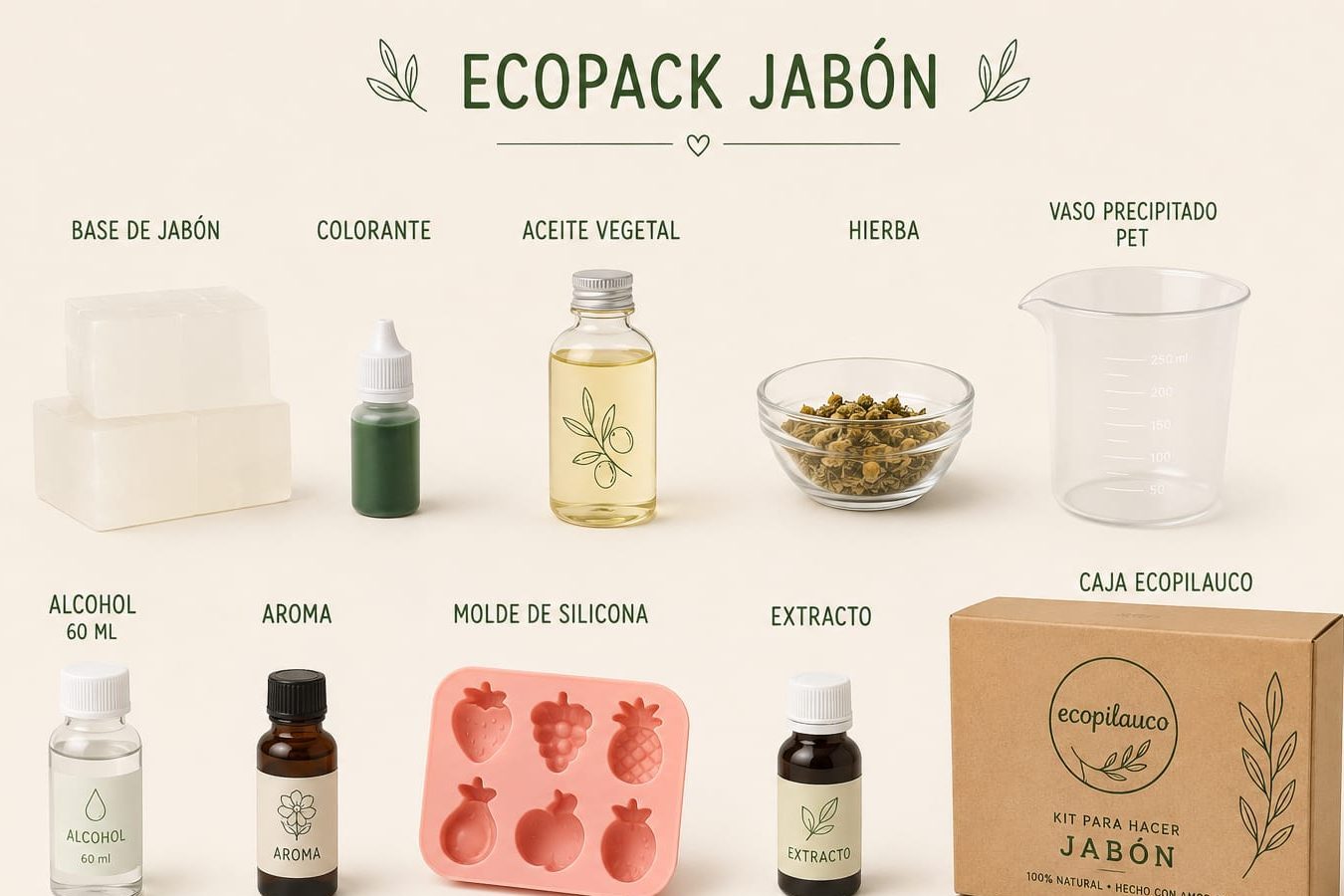 Ecopack Jabón Glicerina