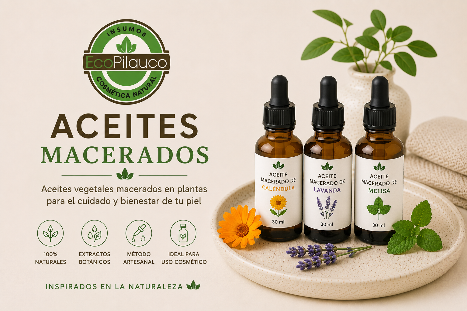Aceites Macerados 30 ML