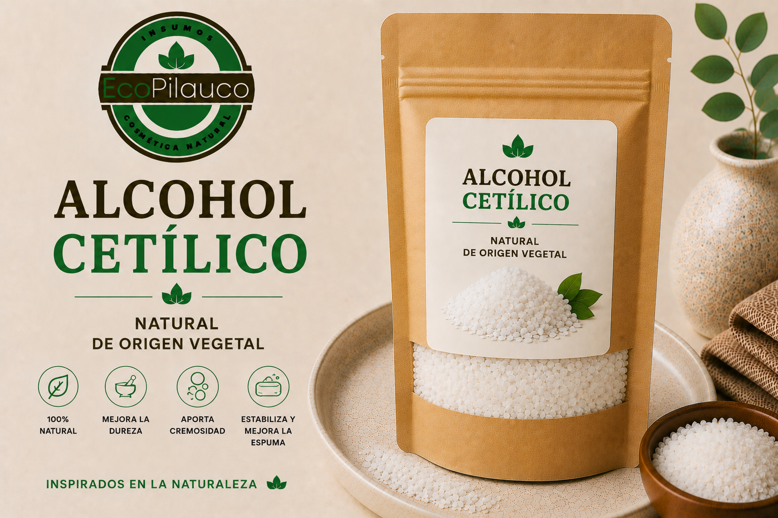 Alcohol Cetílico/ Cera Lanette 16