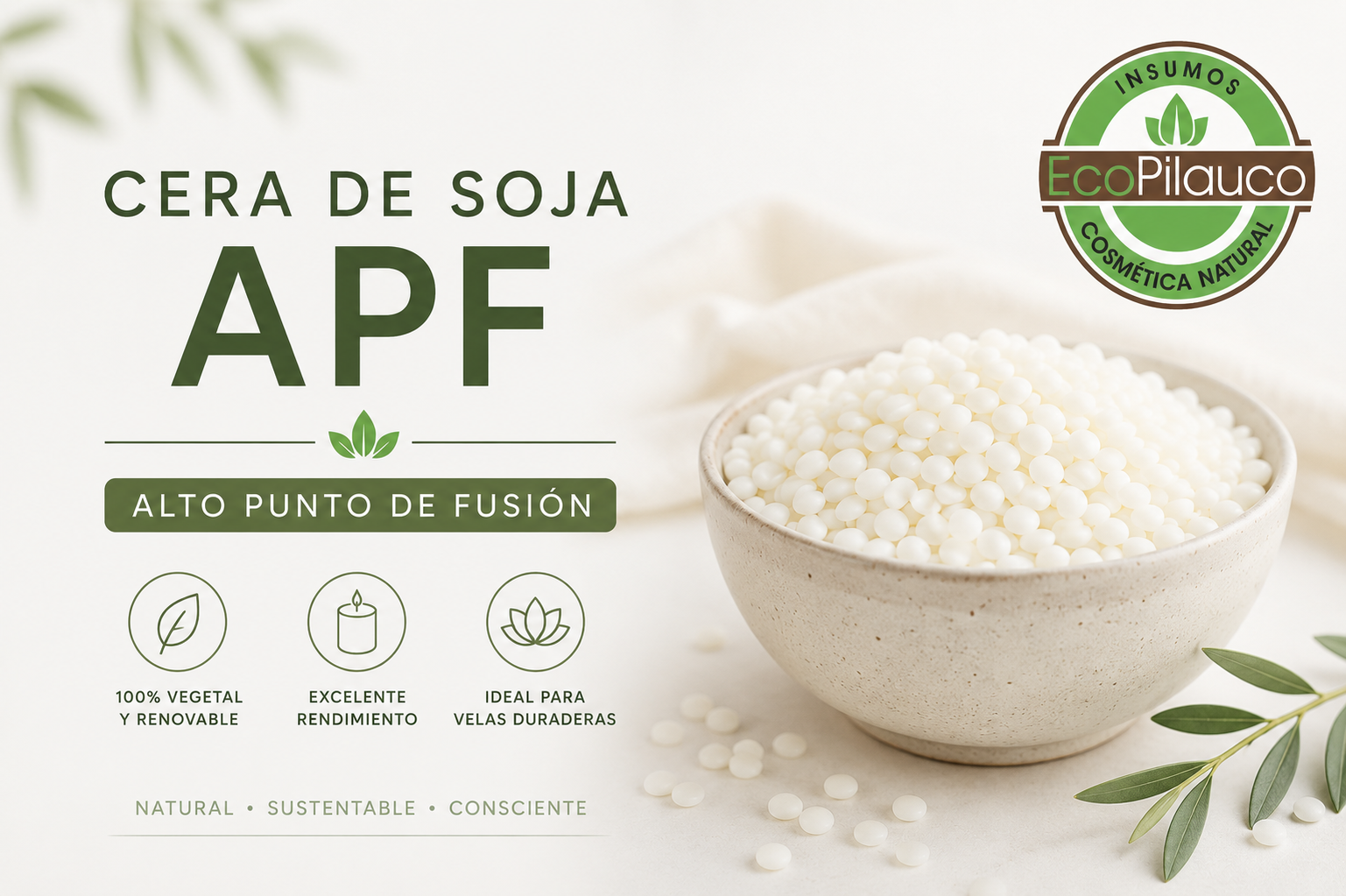Cera Soja APF ( Alto punto de Fusión)